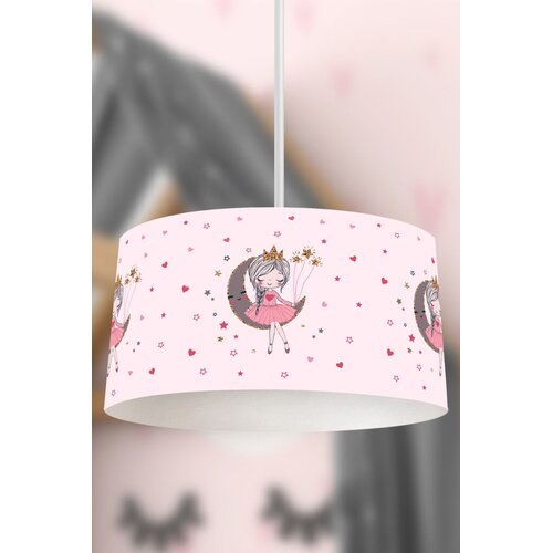 Bata i seka Dečija viseća lampa Princeza, Roze Slike