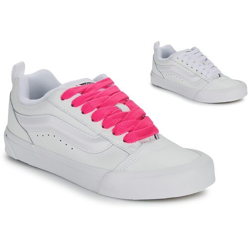 Vans Nizke superge Knu Skool LEATHER TRUE WHITE Bela Cene