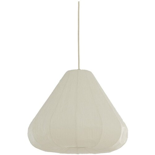 Light & Living Kremno bela viseča svetilka s papirnatim senčilom ø 10 cm Sarella – Cene