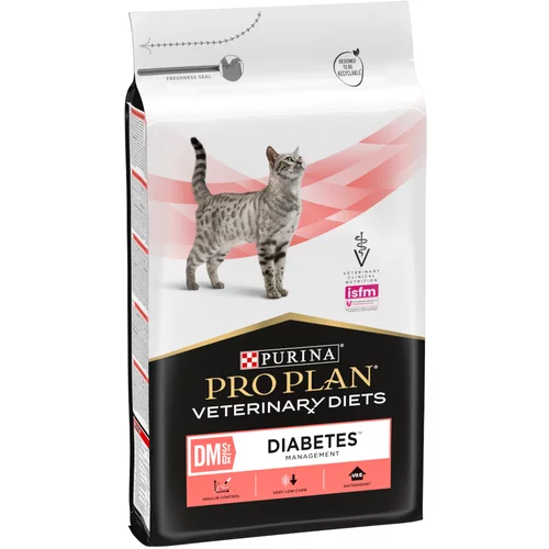 Purina Pro Plan Veterinary Diets Feline DM ST/OX - Diabetes Management - Varčno pakiranje: 2 x 5 kg
