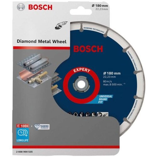 Bosch 180mm dijamantska ploča za sečenje metala Best for Metal - 2608900535 Slike