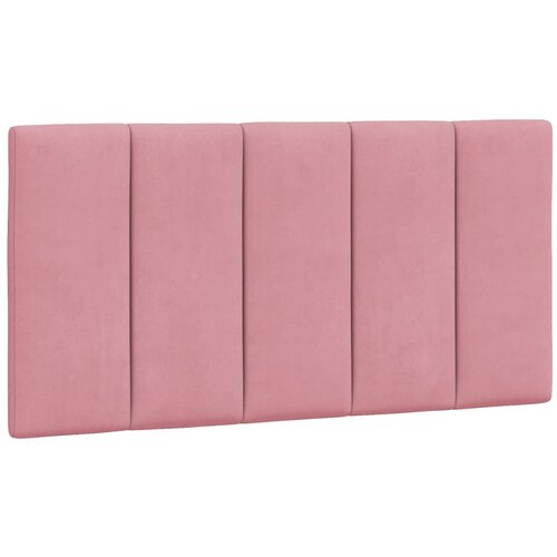 Maison Chic Posteljno vzglavje - Vzglavna omarica - Vzglavna stranica roza 100 cm žamet, (21704166) Cene