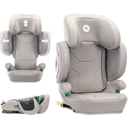 Lorelli sklopiva autosjedalica Growgo Isofix 100-150 cm, siva Cene