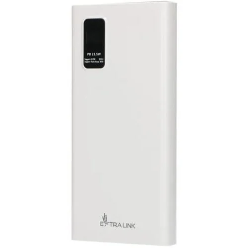 Extralink prenosna baterija Power bank EPB-067W 10000mAh bela