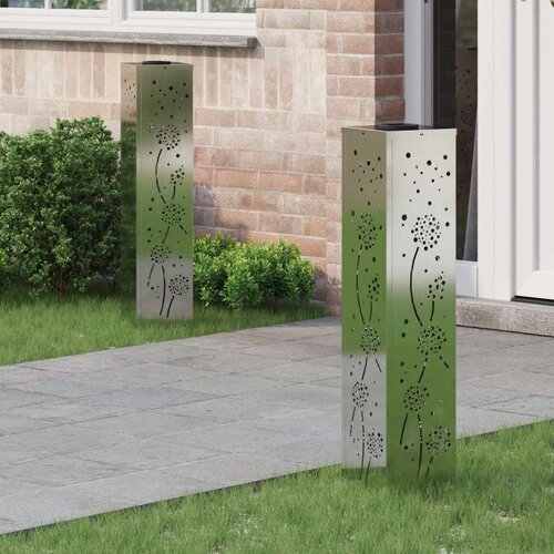  Solarna LED svjetlost za stazu 2 pcs Galvanizirano Cijene