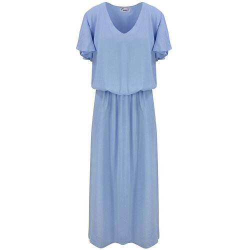 Pri WINDING MAXI dress with elastic waistband Cijene