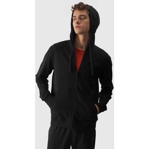 4f Men's Hoodie Zip Black 4FWAW24TSWSM1256-20S Cene
