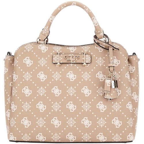 Guess Ročne torbice SILIA GIRLFRIEND SATCHEL HWGP98 90060 Bež Slike