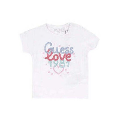 Guess Majice s kratkimi rokavi 10456149852499 Bela Slike