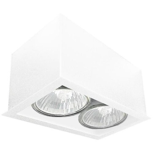  Brosline 1081 - Spot svetiljka CAGE 2xGU10/10W/230V, bela Cene