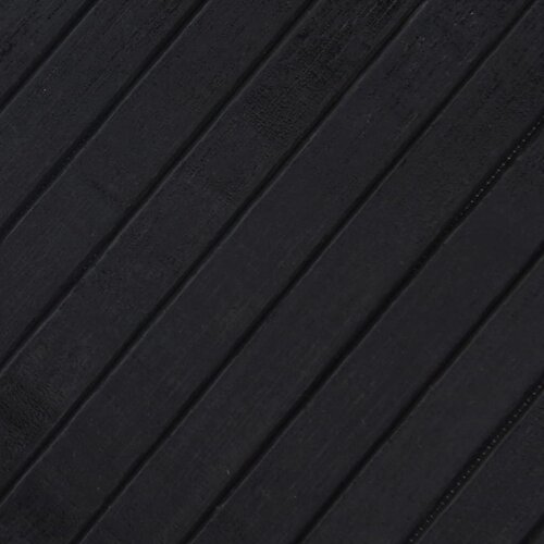  Tepih pravokutni crni 70 x 300 cm od bambusa Slike