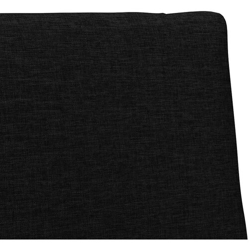 VidaXL tapecirani uzglavlje crna 90 cm čvrsto borovo drvo Slike