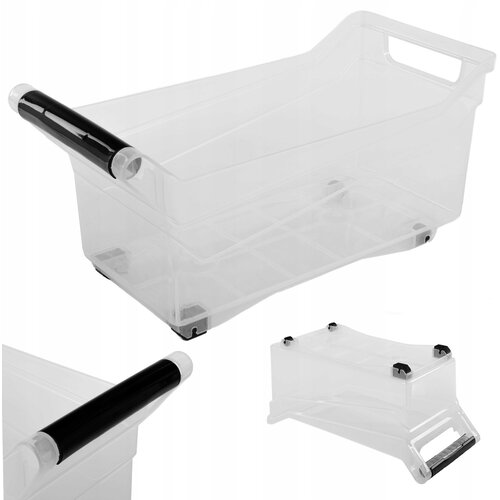 KADAX Sistemski organizator za kuhinjske omarice, kolesca, 38x17x18cm, 10L, (5000351902) Cene