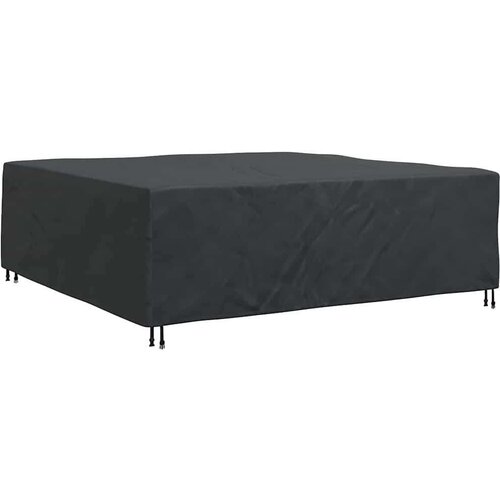 VidaXL Navlaka za vanjski namje&amp;scaron;taj Crna 220 x 220 x 70 cm 210D Slike
