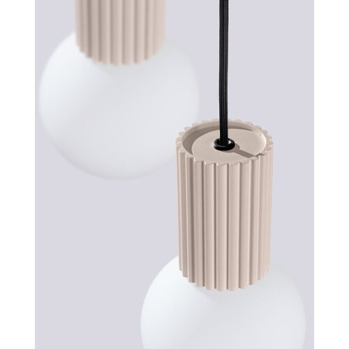 Sollux SL.1745 - visilica na sajli halo 3xG9/8W/230V preč. 25 cm taupe Slike