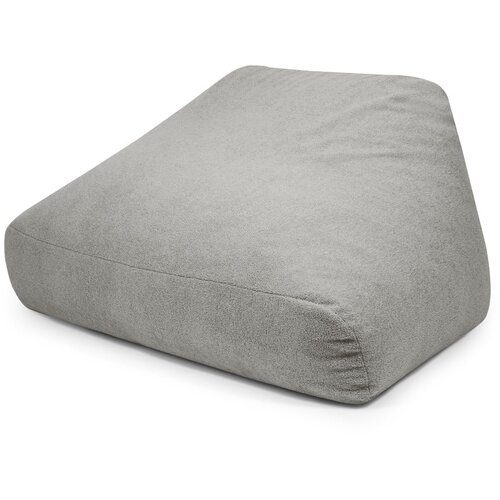 SLOWDOWN Svijetlo siva vreća za sjedenje od boucl&amp;eacute; tkanine Sofa Snug &amp;ndash; Slike