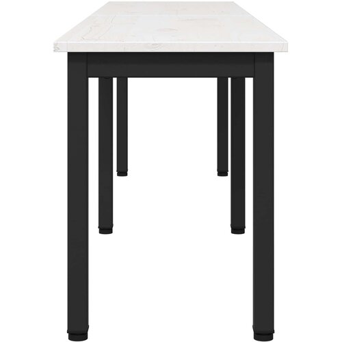  Klupa Bijelo 160 x 35 x 45 cm Čvrsto borovo drvo Slike