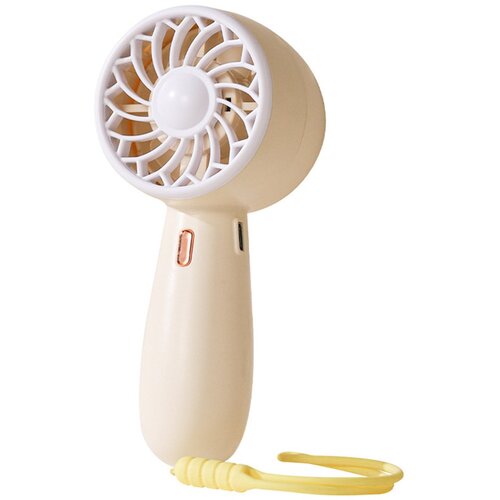 INF Mini ročni USB ventilator, 3-stopenjski, tih in z vrvico Yellow, (5000286522) Cene