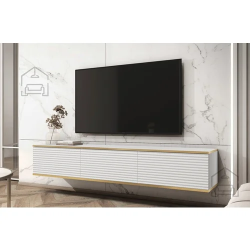 Piaski RTV komoda Oro RTV-175 MDF - bela