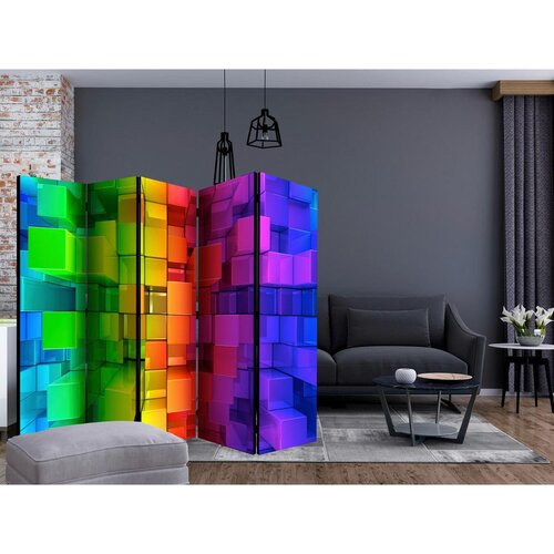Artgeist Paravan Colour Jigsaw I, 5-Delni, Dvostranski Slike