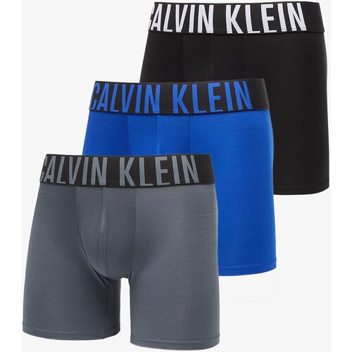 Calvin Klein Boxer Brief 3-Pack Intense Power Microfiber StretchBlue S Cene