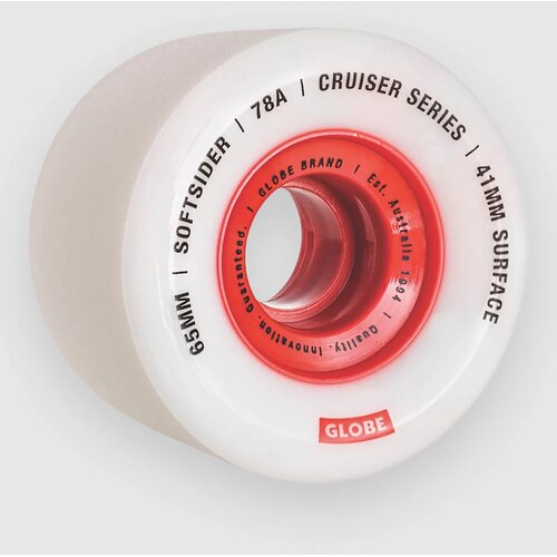 Globe Softsider Cruiser 65mm Wheels white / red Cene