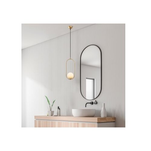 Opviq Luster Mudoni-Mr-837-1, 15cm, IP20, Bijelo-zlatna boja Slike