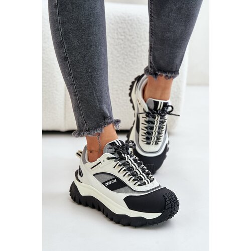 Big Star Leather Women's Sneakers On Platform Cene