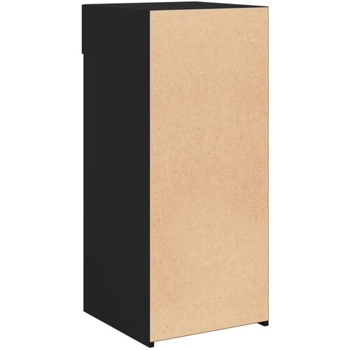 VidaXL Komoda crna 40 x 42,5 x 93 cm od konstruiranog drva Slike