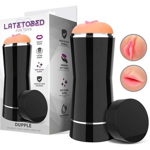 LATETOBED Masturbator Dupple Double Hole Slike