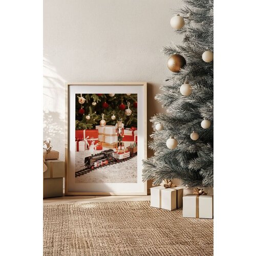 Wallity uramljena slika Nwyearsngmdl91, 33x48 cm Cene