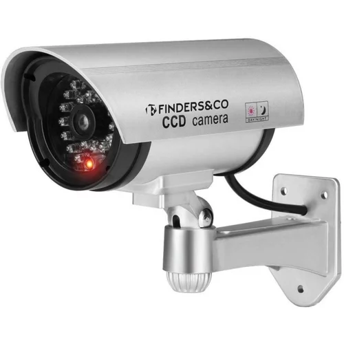 RIFF RF-IR1 CCTV IR Outdoor Home Security Dummy Fake Camera z utripajočo rdečo lučjo 2x AA baterija Bela, (21154977)
