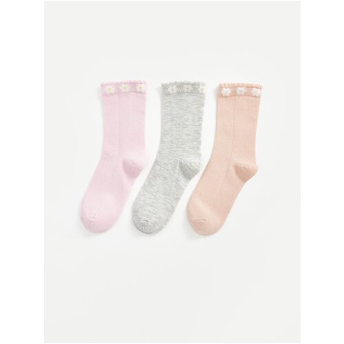 LC Waikiki Flower Girl Socks 3-Pack Cene