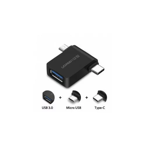 Ugreen OTG adapter USB 3.0 na USB-C / micro USB - 30453