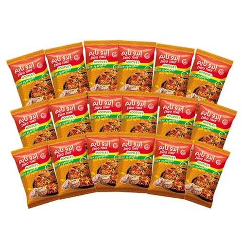 INDO TIME Nudle sa govedinom, 70 g, 48 komada Cene