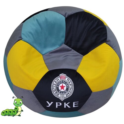 Gusenica lazy bag lopta &amp;scaron;arena - mogućnost personalizacije - bez veza, obim 230cm - do 5 godina Slike