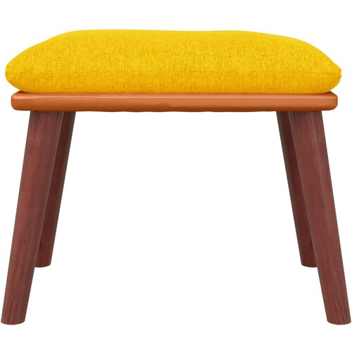  Tabure boja senfa 45x29,5x35 cm od tkanine i umjetne kože Slike