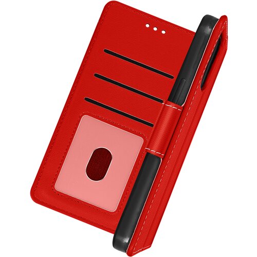 AVIZAR Folio Case iPhone 13 Mini Wallet Notranji in Zunanji Video Stojalo - Rdeca, (20632653) Cene