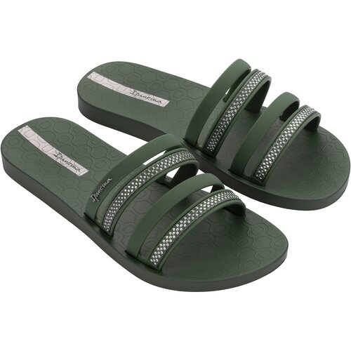 Ipanema Ženske papuče 83751-BP397, Mesh Slide Ii Fem, Maslinaste Slike