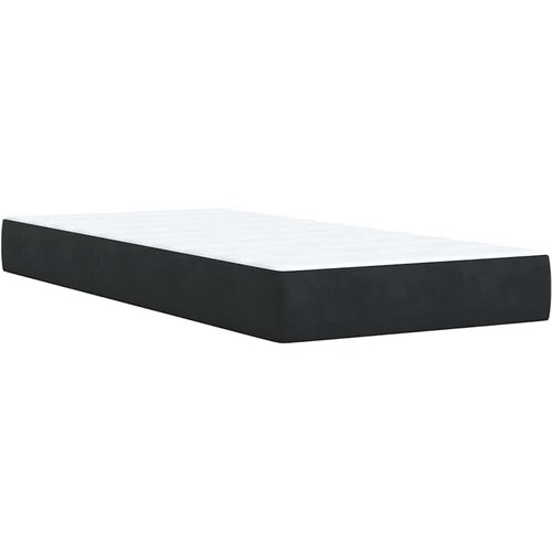 Box spring krevet s madracem crni 90x190 cm bar&amp;scaron;unasti Slike