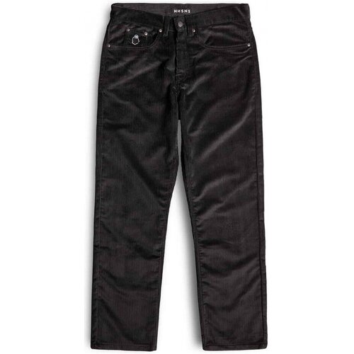 Nonsense Hlače Pant nessie corduroy Črna Cene