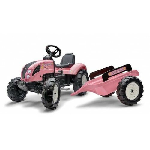 Falk Toys traktor na pedale sa prikolicom falk 2056L Slike
