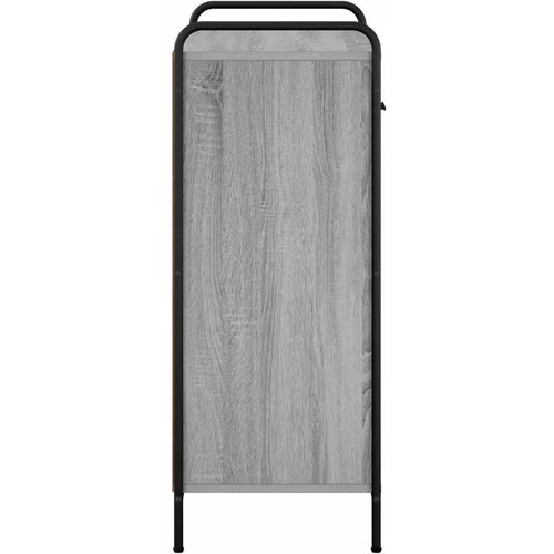  Ormar za cipele 76 x 36 5 x 93 cm Konstruirano drvo Siva Sonoma - Siva Sonoma 76 x 36 5 x 93 cm 1 ladica i 3 police Slike