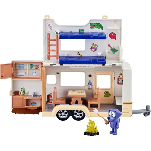 BLUEY Playset Moose Toys Bluey´s Caravan Adventures