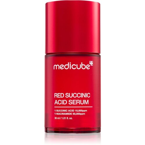 MEDICUBE Red Succinic Acid Serum posvjetljujući serum s hidratantnim učinkom 30 ml Slike