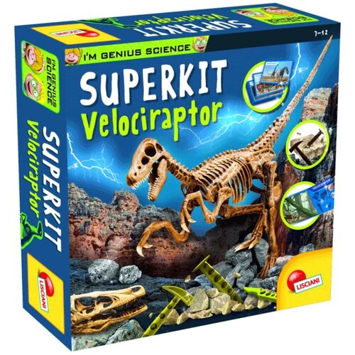 Lisciani Mali Genije igračka za decu Super kit Velociraptor Cene
