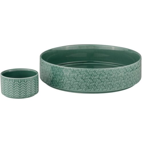 Ladelle Tirkizne porculanske posude za posluživanje u setu 2 kom ø 30 cm Heath Jade – Cijene