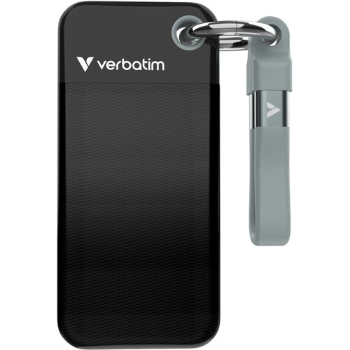 Verbatim v pocketssd usb 3.2 1TB sivi (32190) Slike
