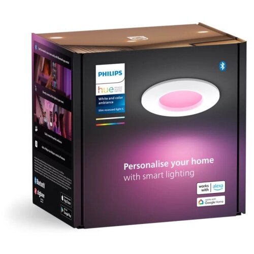Philips LED RGBW prigu&amp;scaron;iva kupatilska svetiljka Hue SLIM LED/8,3W/230V IP44 Slike