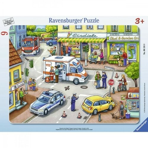 Ravensburger puzzle (slagalice) -Uzbuna u gradu Slike